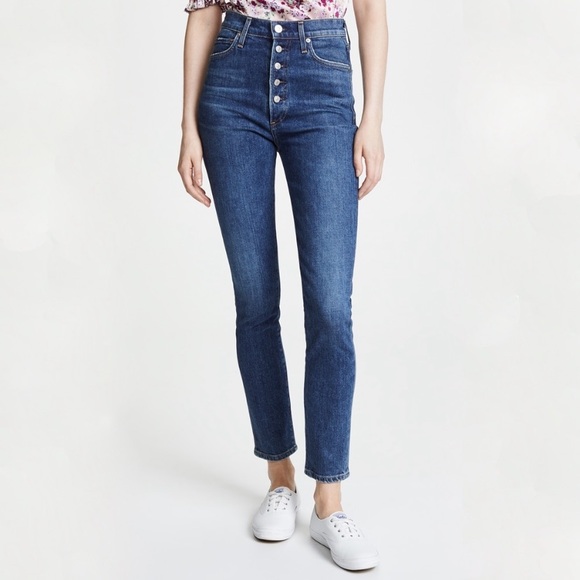 CoH Olivia High Rise Slim Jeans in Solo Wash 25 - Picture 4 of 4